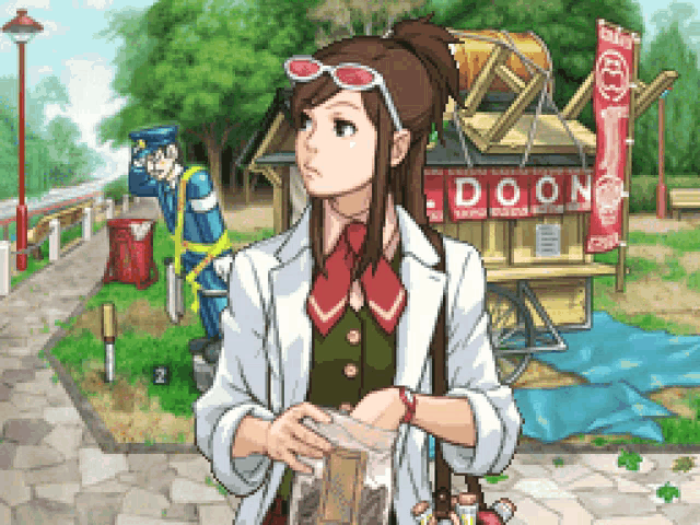 Ema Skye Ace Attorney GIF