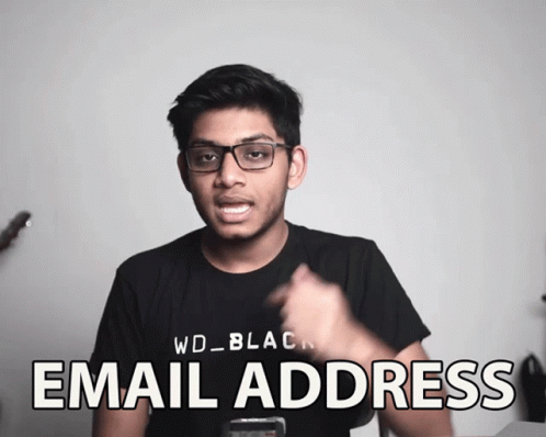 Email Address Anubhav Roy GIF