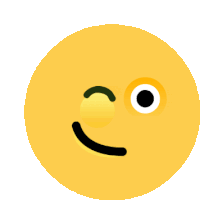 Emoji Wink Sticker