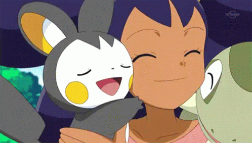 Emolga Snivy GIF
