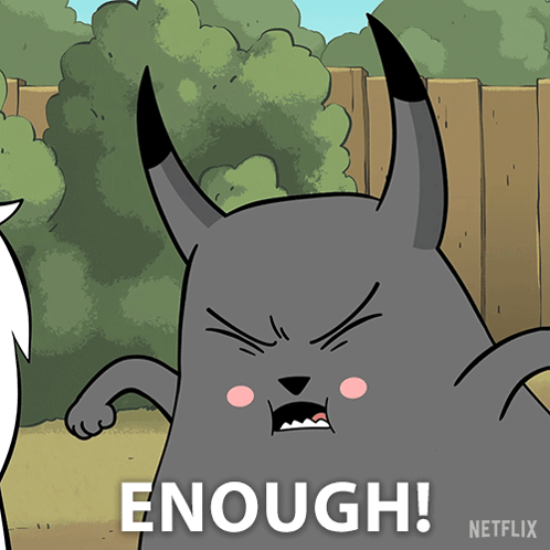 Enough Devilcat GIF