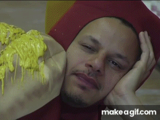 Eric Andre Hot Dog GIF