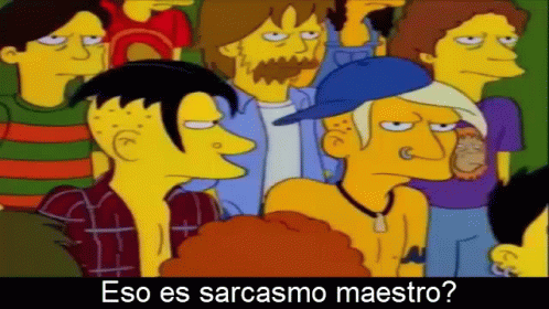 Eso Es Sarcasmo Sarcasmo GIF