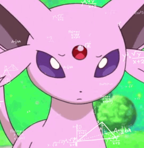 Espeon Math GIF
