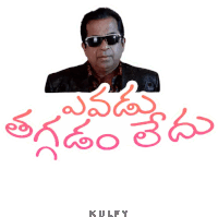 Evadu Taggadamledu Sticker Sticker