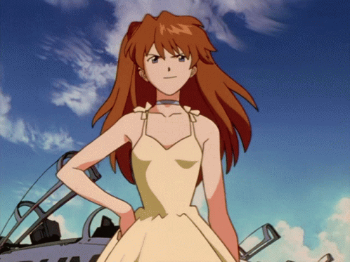 Evangelion Asuka GIF