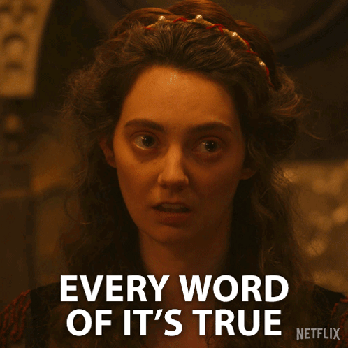 Every Word Of It'S True Licisca GIF