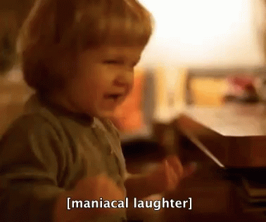 Evil Baby Lol GIF