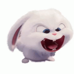 Evil Bunny Laughing GIF