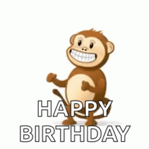 Excited Monkey GIF