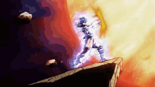 Explosion Goku GIF