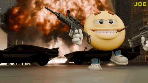 Explosion Meme Joe GIF