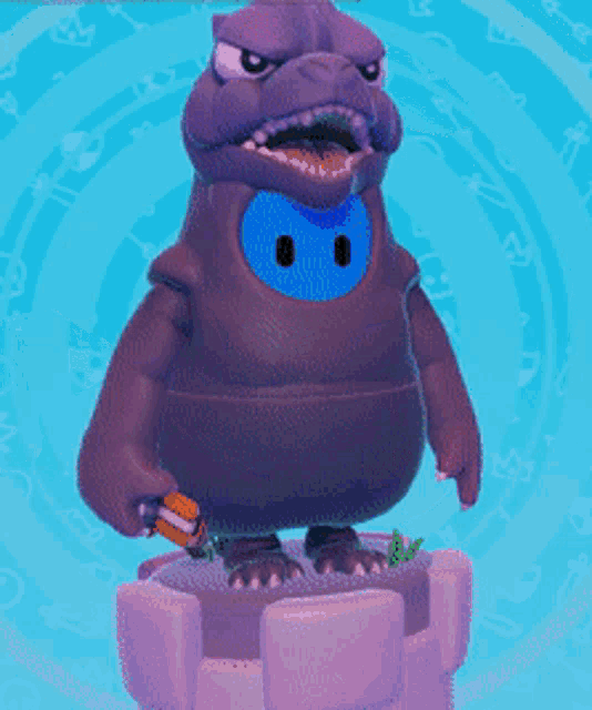 Fall Guys Godzilla GIF