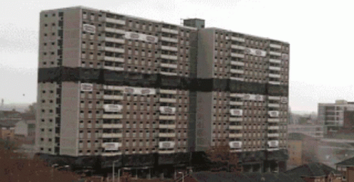 Falling Building GIF