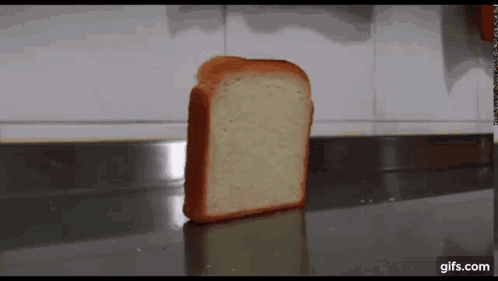 Falling Toast Live Toast Reaction GIF
