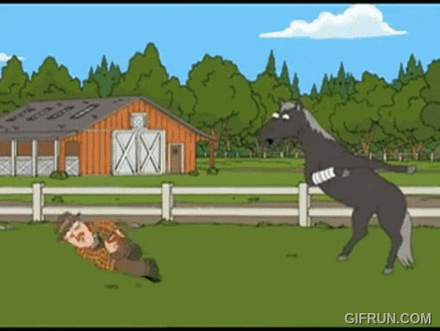 Family Guy Horse GIF