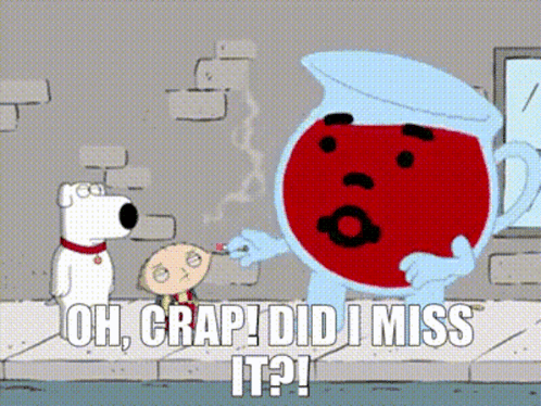 Family Guy Kool Aid Man GIF