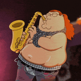 Family Guy Sax GIF