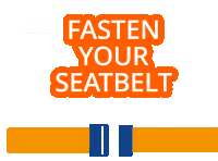 Fasten Your Seatbelt Seatbelt Sticker