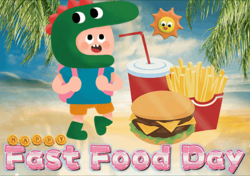 Fastfood Fast Food Day GIF