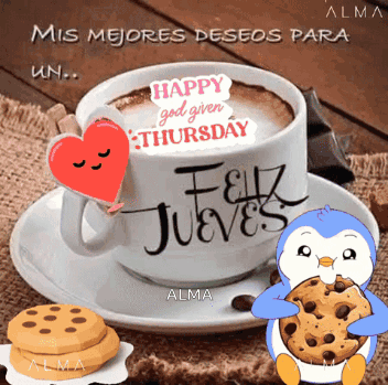 Feliz Jueves Happy Thursday GIF