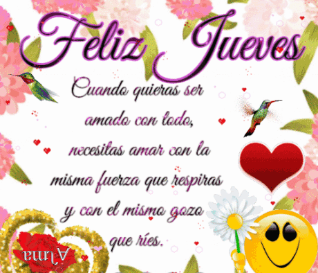 Feliz Jueves GIF