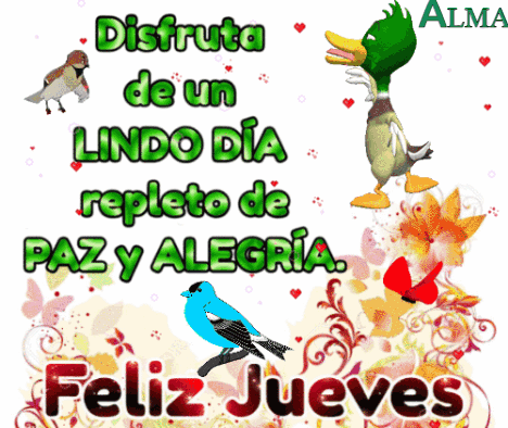 Feliz Jueves GIF