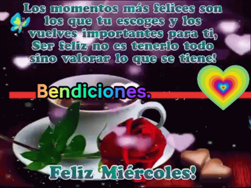 Feliz Miercoles Buenos Dias GIF