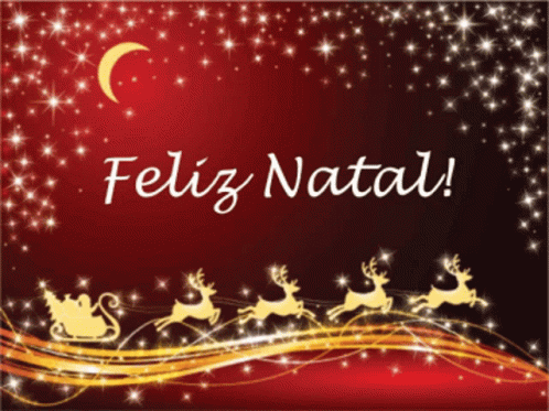 Feliz Natal Merry Christmas GIF