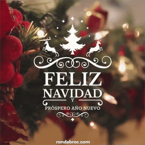 Feliz Navidad Merry Christmas GIF