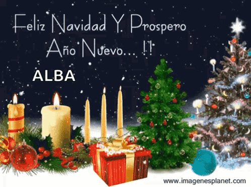 Feliz Navidad Y Prosper Ano Nuevo Merry Christmas GIF