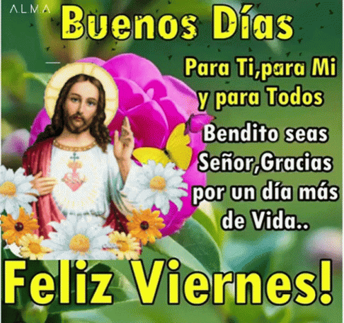 Feliz Viernes Jesus Christ GIF