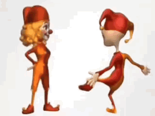 Female Clown Dancing Clown GIF