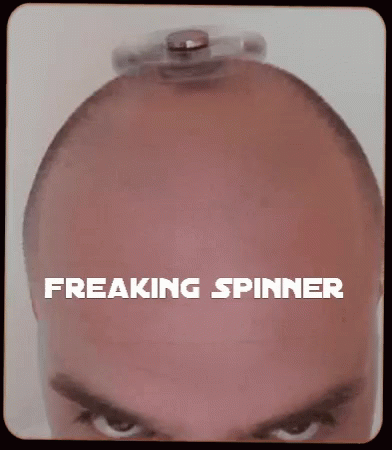 Fidget Spinner Head Spin GIF