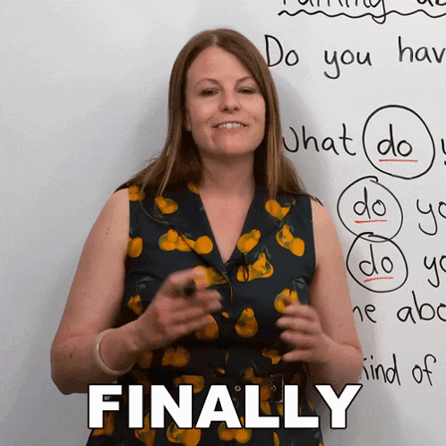 Finally Emma GIF