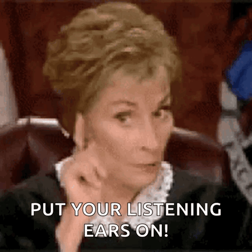 Finger Judge Judy GIF