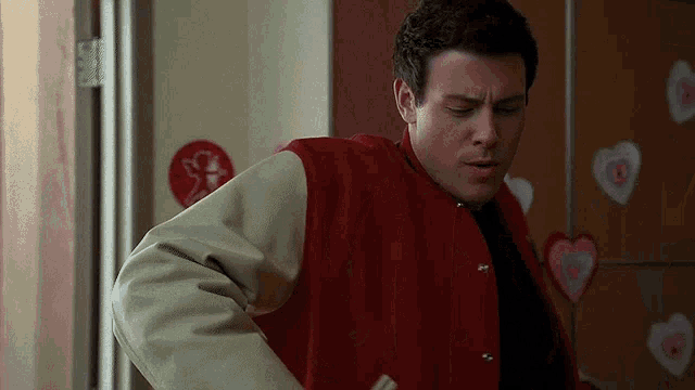 Finn Glee Glee GIF