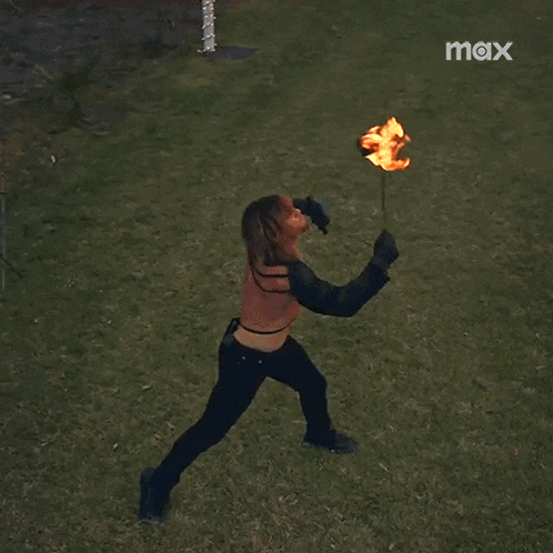 Fire-breathing Keefe Chambers GIF