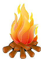 Fire Sticker