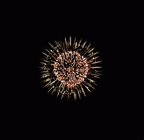 Fire Works Explode GIF