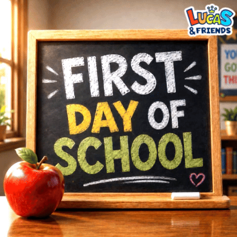 First Day Of School Back To School GIF