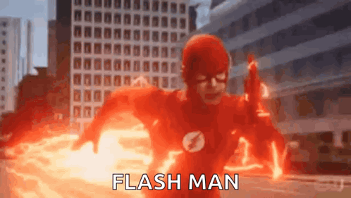 Flash Run GIF
