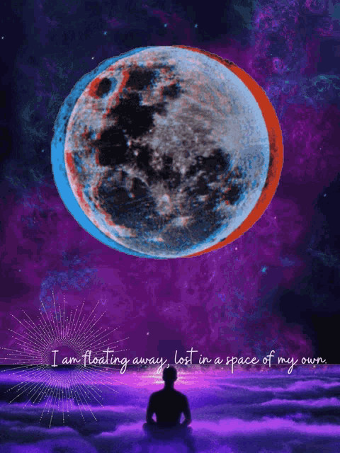 Floating Space GIF