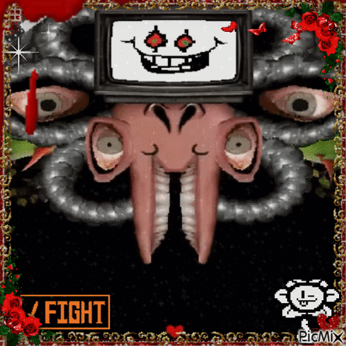 Flowey Omega Flowey GIF