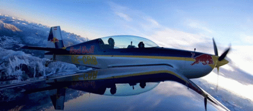 Flying Airplane GIF