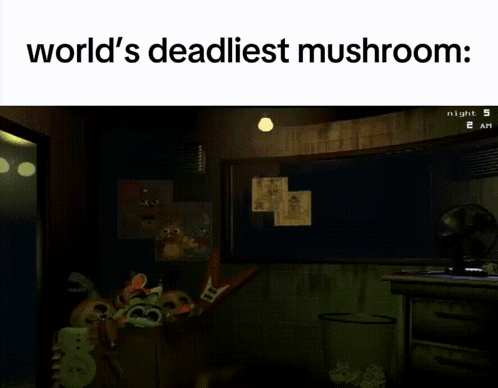 Fnaf Meme Mushroom GIF