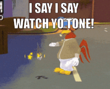 Foghorn Leghorn Bugs Bunny GIF