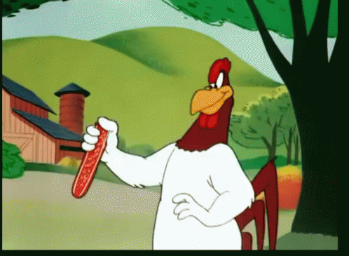 Foghorn Leghorn Explode GIF