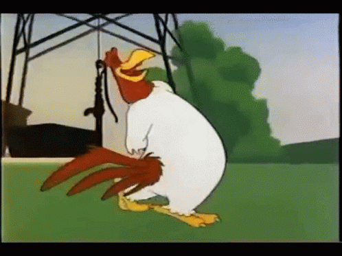 Foghorn Strut GIF