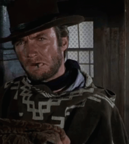 For A Few Dollars More Clint Eastwood GIF